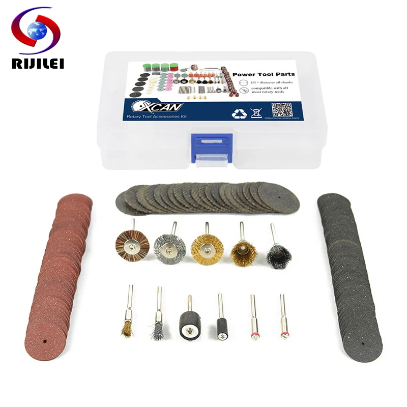 

RIJILEI 151PCS BIT SET SUIT MINI DRILL ROTARY TOOL FIT DREMEL Grinding,Carving,Polishing tool sets,grinder head,Sanding Disc