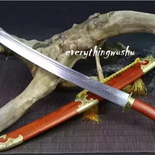 Короткие Циндао ушу кунг-фу мечи с широкими мечами