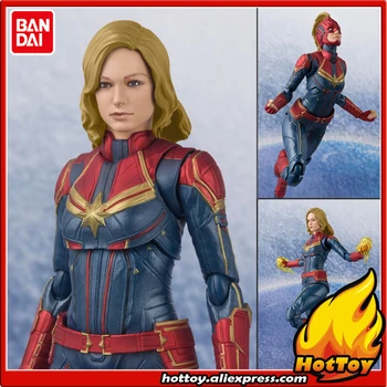 

100% Original BANDAI SPIRITS Tamashii Nations S.H.Figuarts (SHF) Action Figure - CaptainMarvel