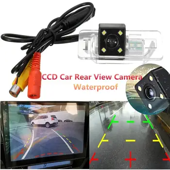 

Car Rear View Camera Night Vision 170-degree Wide Viewing Angle CCD Reverse Backup Camera Waterproof HD Video