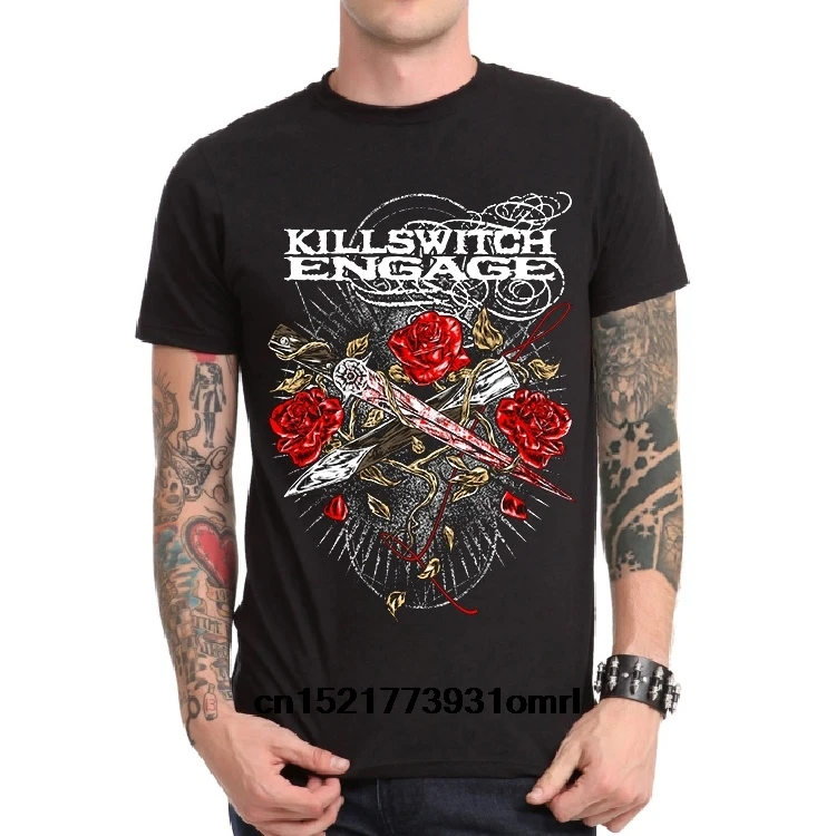

Men T shirt Fashion Killswitch Engage The End of Heartache Punk Rock T-Shirt women