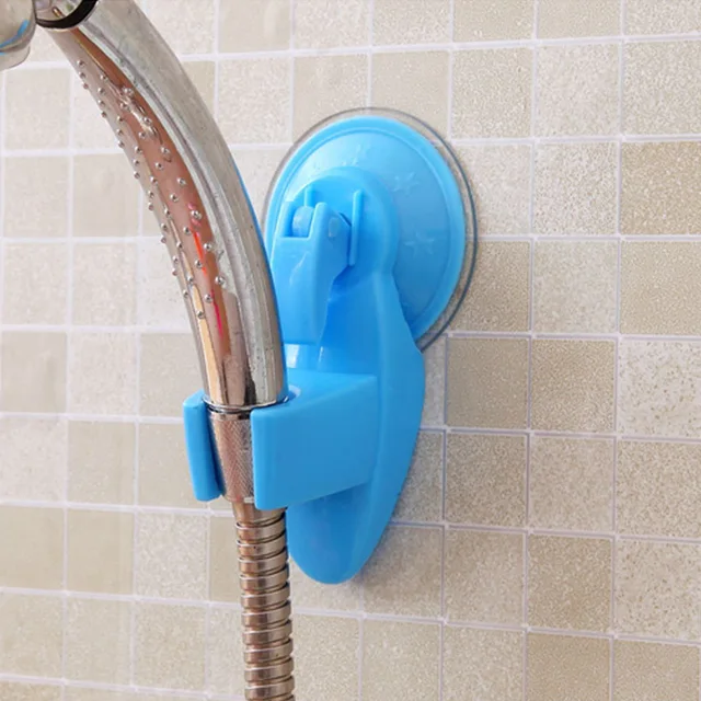 Home Bathroom Shower Head Holder Wall Suction Vacuum Cup Wall Mount