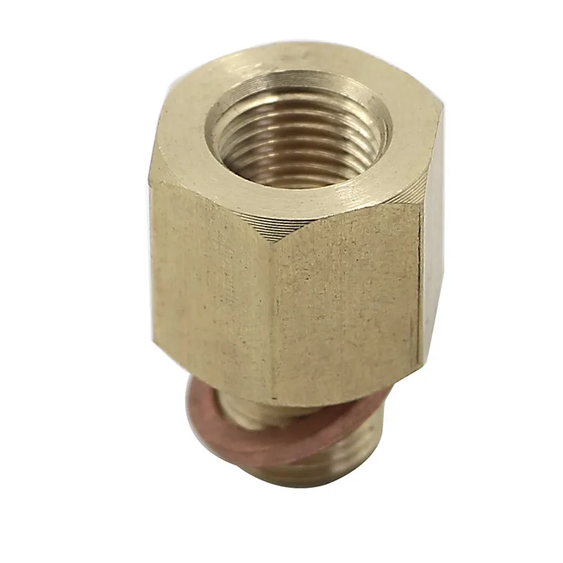 2265 метрический адаптер давления масла 1/8 дюйма NPT female к M10 X 1 male Male манометр