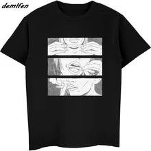 Мужская летняя футболка с круглым вырезом и коротким рукавом, футболка с рисунком дыма, футболки с высокой пеньковой каймой на заказ, футболки в стиле хип-хоп