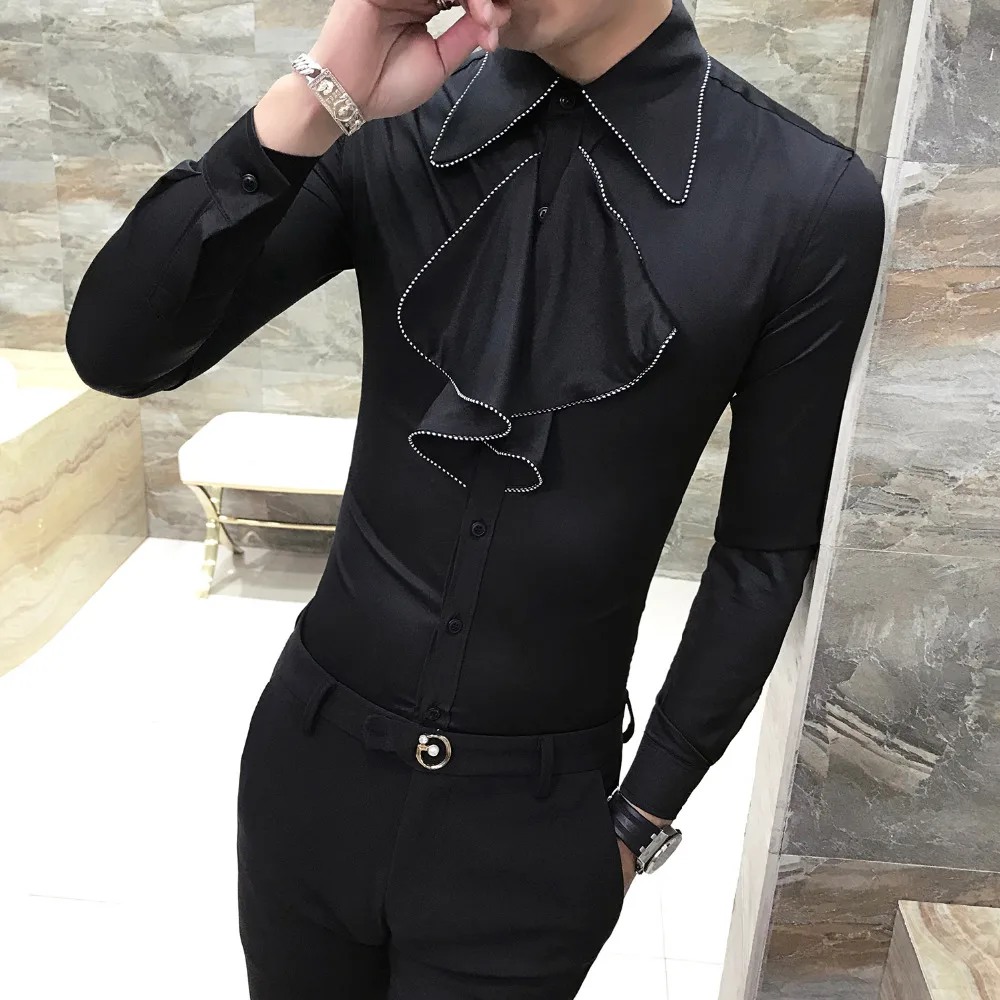 Мужская рубашка в британском стиле Slim Fit 2019 новая платье универсальная уличная