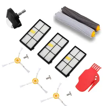 

Accessory for iRobot Roomba 800 900 Series Robot Vacuum Cleaner Replacement Parts Kit Pack of Extractor,Hepa Filter,Side Brush