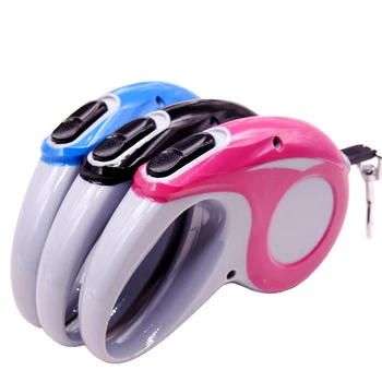 

3M/5M Roulette For Dogs Collars Auto Retractable Cat Leashes Flexible 4 Colors Puppy Nylon Small Medium Large Pets Accessories