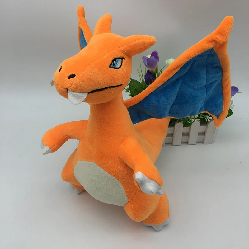 Hot Anime Characters Charizard Plush Toy 30CM Soft Stuffed