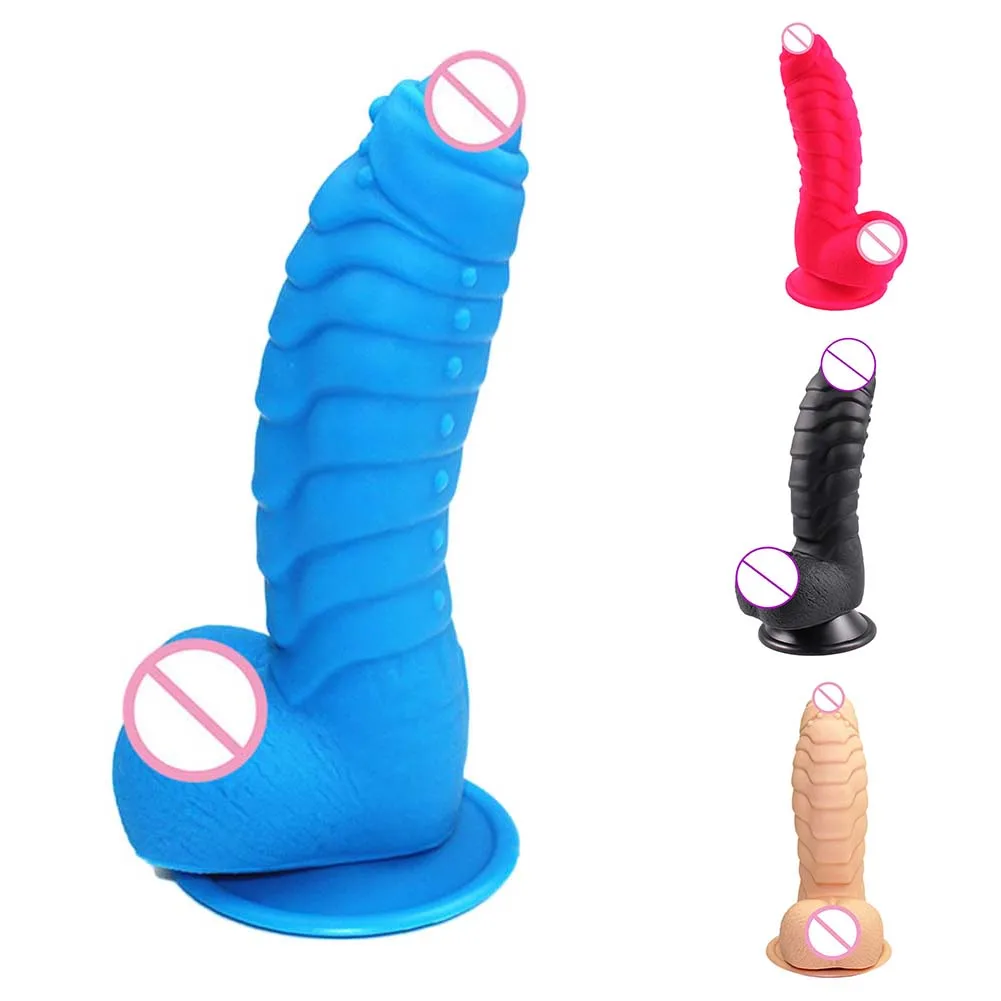 Koop Dinosaurus Weegschalen Dildo G spot Stimuate Siliconen Orgasme Massage met Zuignap Consolador Para Mujer Erotische Dildo Realistische Speelgoed
