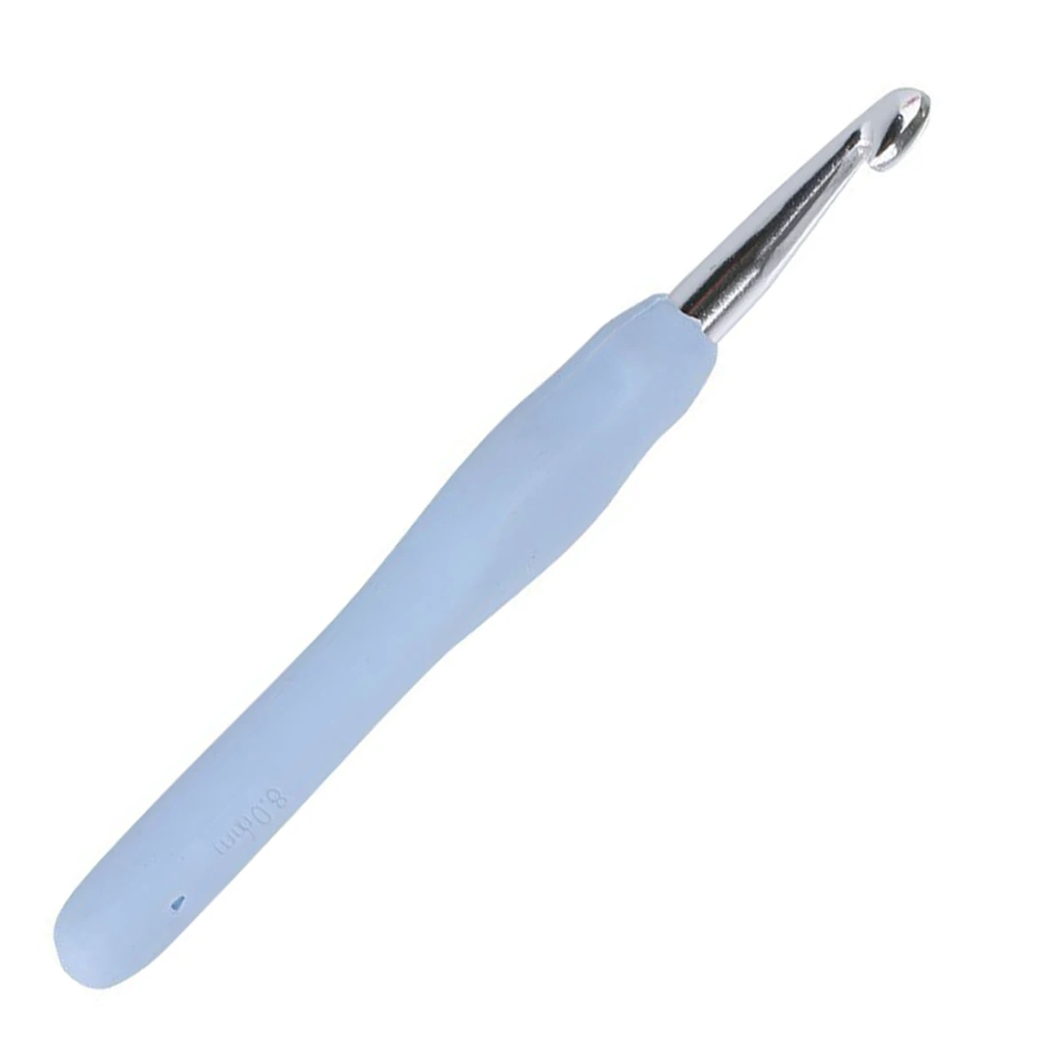 12pcs Soft Handle Needles Knitting Weaving Crochet Hooks Craft Yarn Aluminum