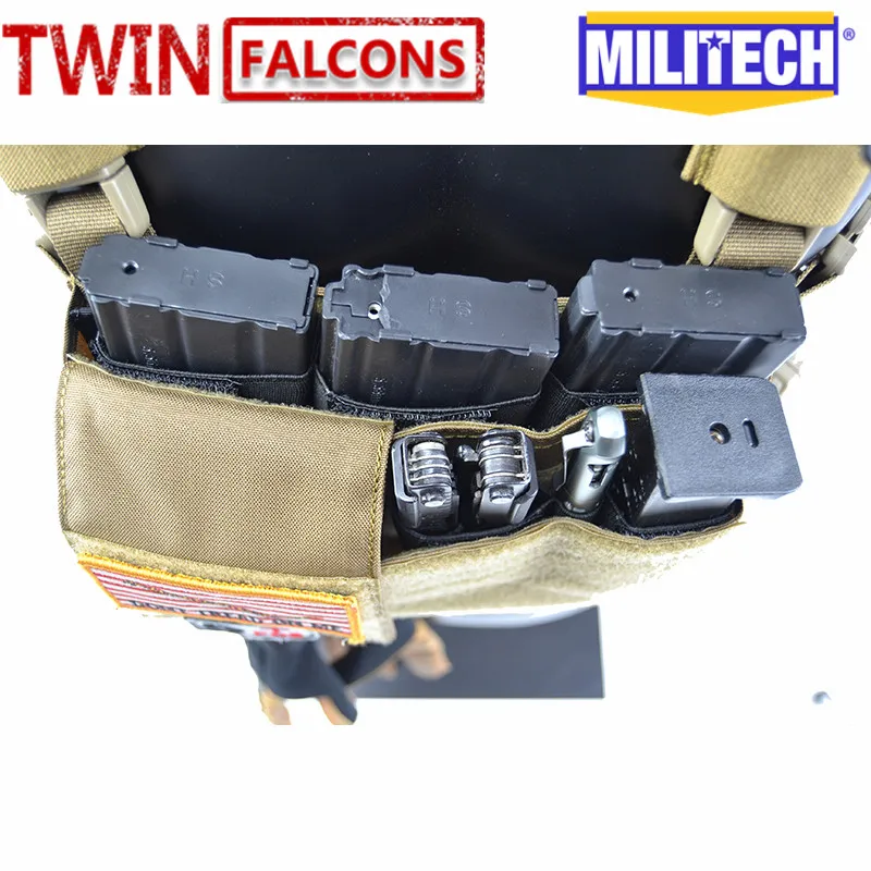 MILITECH Twinfalcons 500D Подлинная Cordura Mil Spec Военная MK3 нагрудная пластина для снаряжения боевой тактический жилет армейский Spiritus Rig