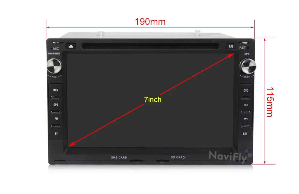 Best New Arrival!Navifly android8.1 Car stereo head unit navigation GPS NAVI DVD player for VW/Volkswagen/PASSAT/B5/MK5/GOLF/POLO 3