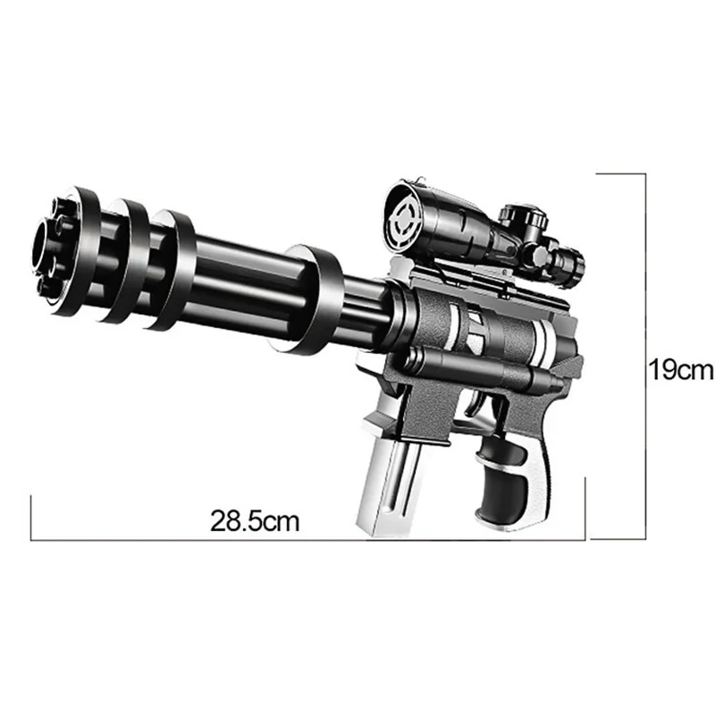Открытый весело Спорт airsoft air guns Gatlin моделирование руководство капитан детский