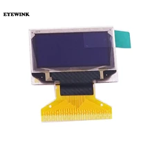 Pantalla OLED de 0,96x64 pulgadas, doble color, azul/blanco, 128x64 monitor de pantalla LCD, matriz pasiva de controlador SSD1306 de 30 pines para KIT de bricolaje