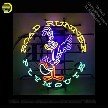 

NEON SIGN For Road Runner Plymouth BEER BAR PUB Club Room display Restaurant Signboard Shop Light Signs neon signs for sale