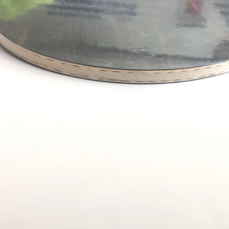 يموريا DIY W968-5 هيكل تنس طاولة مضرب 5 خشب رقائقي زائد 2 رقائق arylate الكربون بينغ بونغ الخفافيش ل تنس طاولة الرياضة أصوات مضحكة