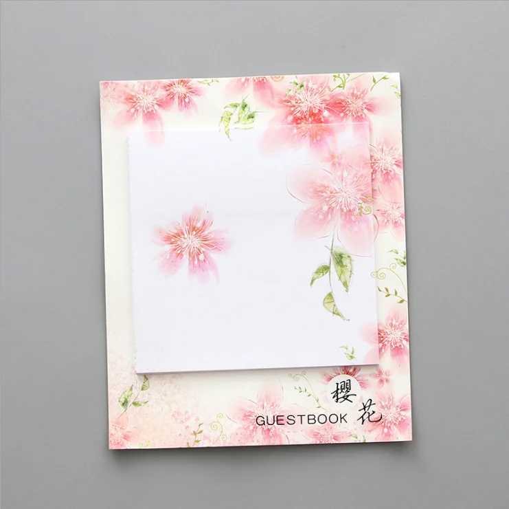 Милый стикер Удобный липкий tear post it note бумага для начальной школы девушка