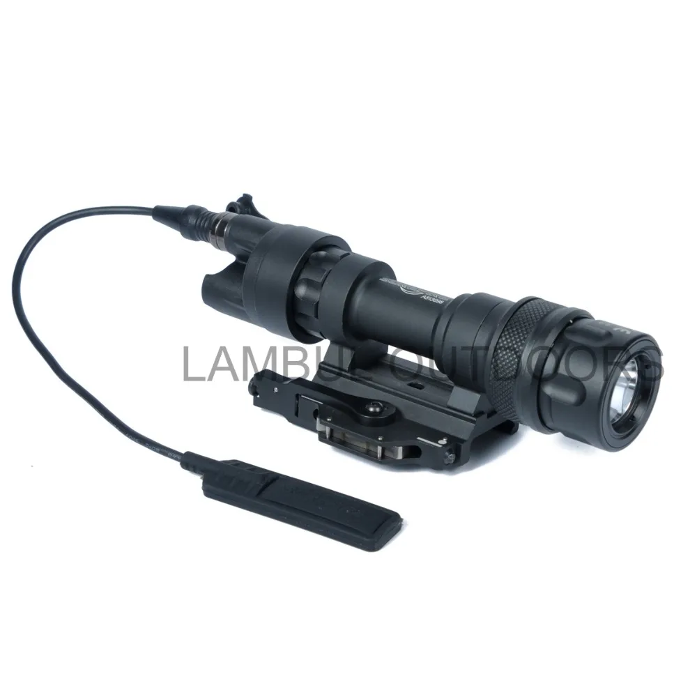Arma da Polícia Tactical Picatinny Luz Montagem Levou Caça Olheiro Lanterna Engrenagem Constante Saída Momentânea Branco qd M952 ir 7 Cheap Luzes de armas