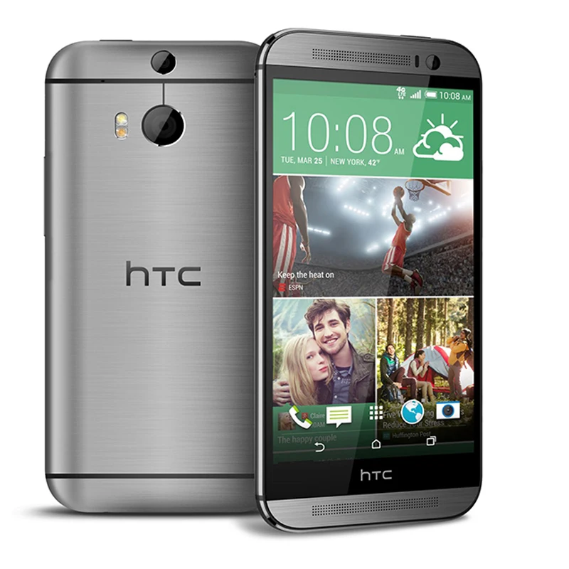 M8 разблокированный htc ONE M8 четырехъядерный мобильный телефон Android 4,4 2 Гб ОЗУ 32 Гб ПЗУ 3 камеры