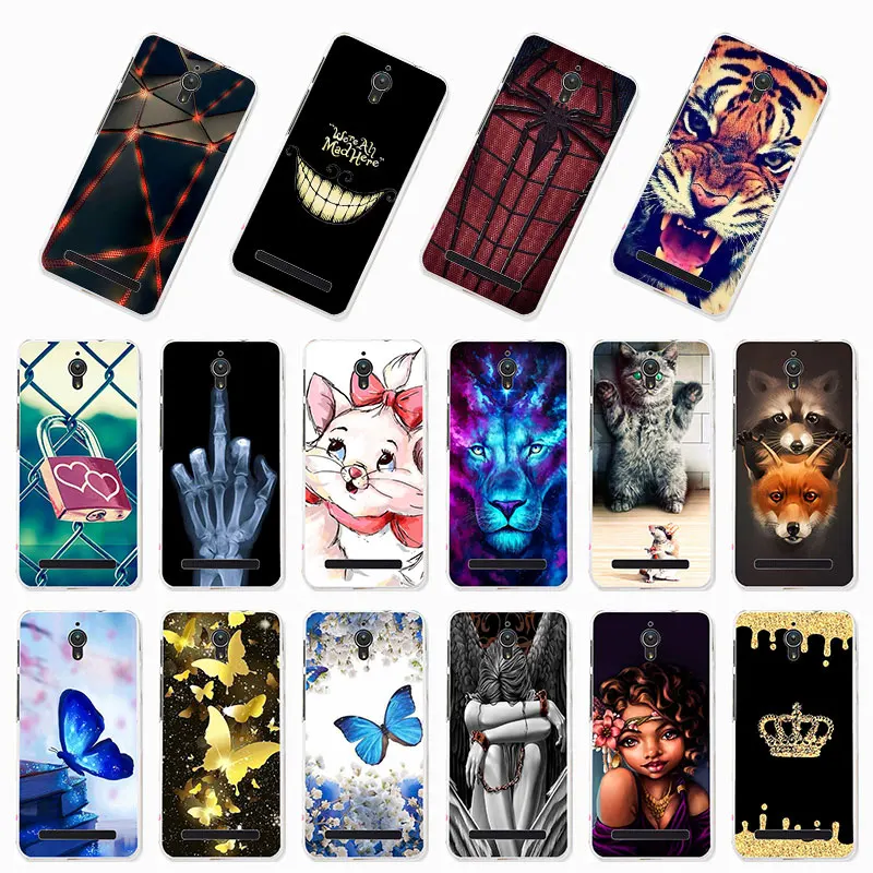 

Ojeleye Soft Case For Asus Zenfone C Cases Silicone Flexible Bumper For Asus Zenfone C ZC451CG Z007 ZenfoneC Covers Fundas Coque