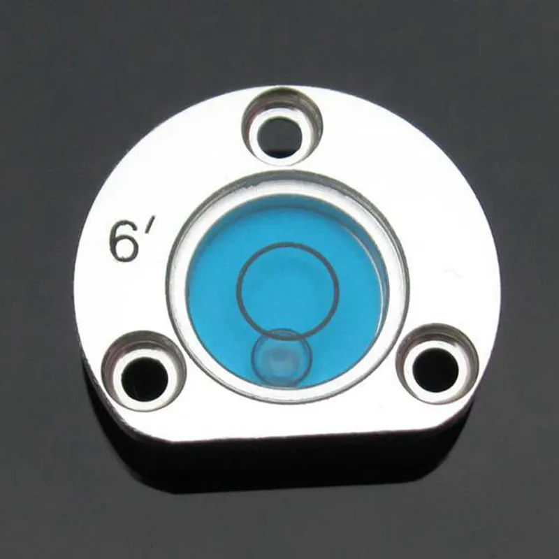 

Alloy Metal Shall Semicircle Level bubble Liquid level Indicator for Total Station Leica with Mounting Holes Size 28.5*8mm