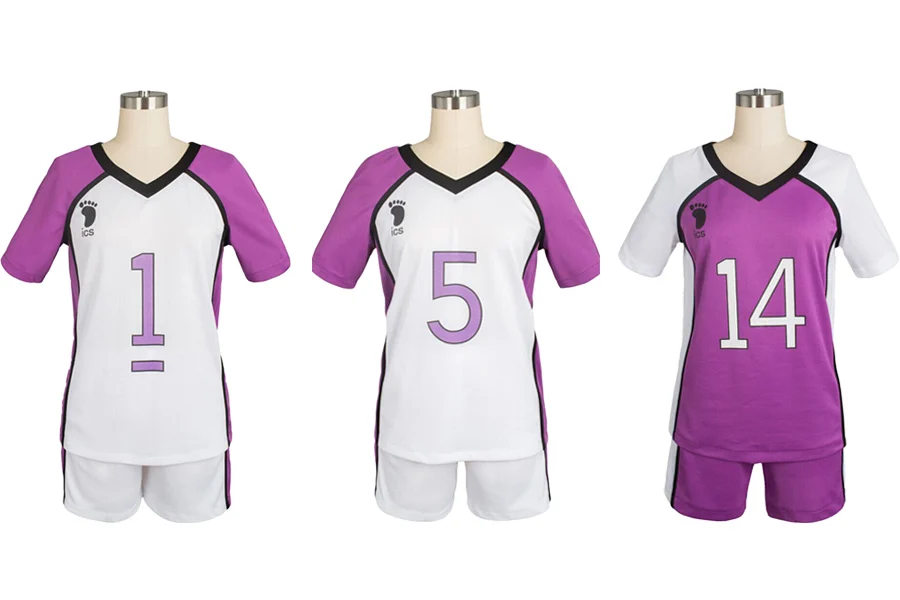 Аниме Haikyuu Shiratorizawa косплей 3 на выбор Wakatoshi косплей/Satori Tendo косплей/Libero Yamagata полный