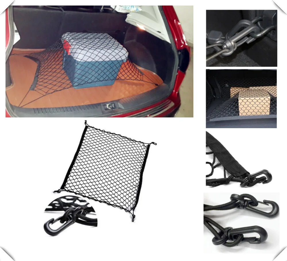 

Car accessories trunk storage net pocket for Chevrolet Blazer Traverse Tahoe Equinox Trax Sonic FNR-X Bolt
