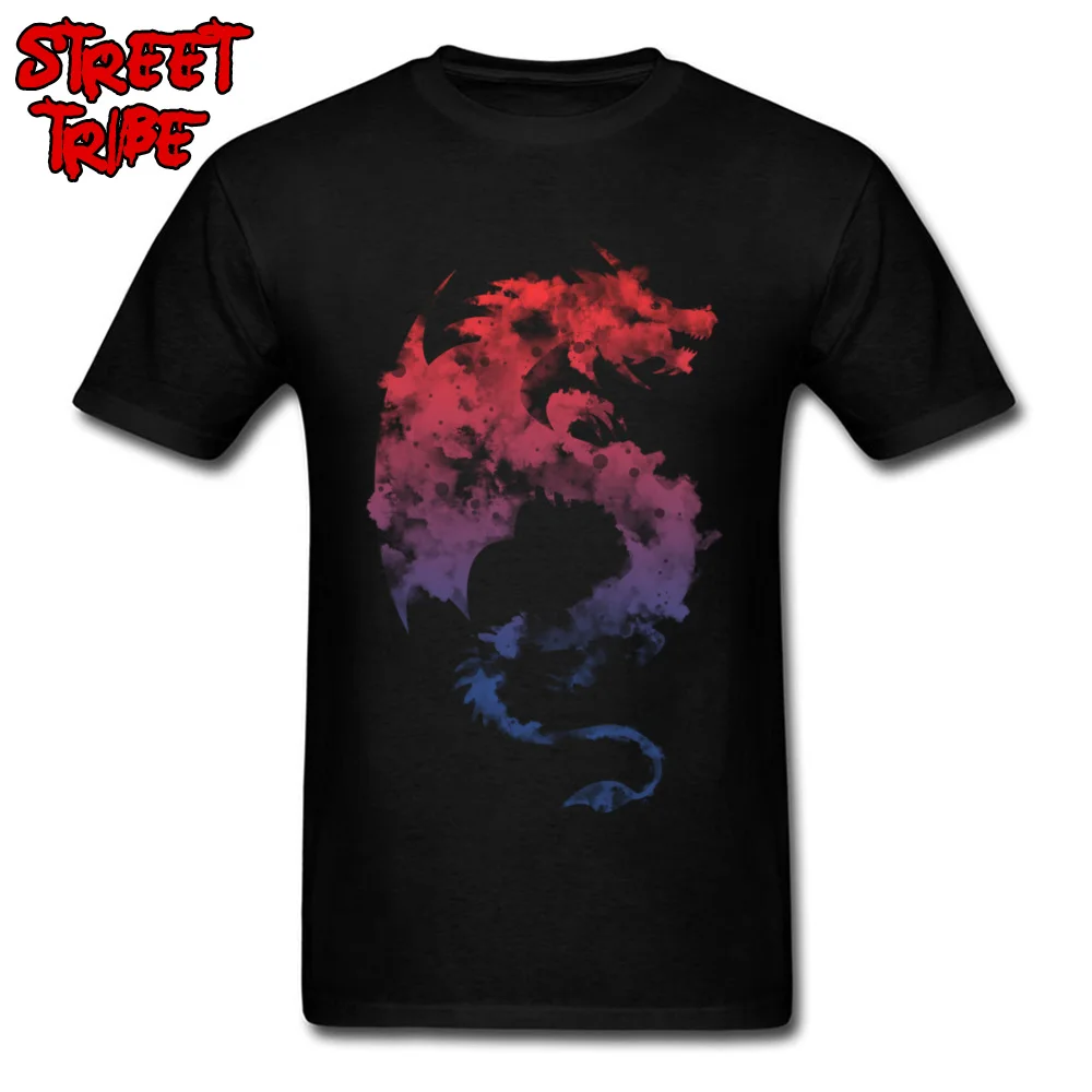 Dragons myth Casual Short Sleeve T Shirt Summer O Neck 100% Cotton Mens T Shirt Casual T Shirt Fashionable Free Shipping Dragons myth black