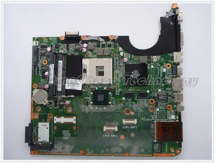 laptop Motherboard For hp DV7 580973-001 DA0UP6MB6F0 for intel cpu with 4 video chips non-integrated graphics card