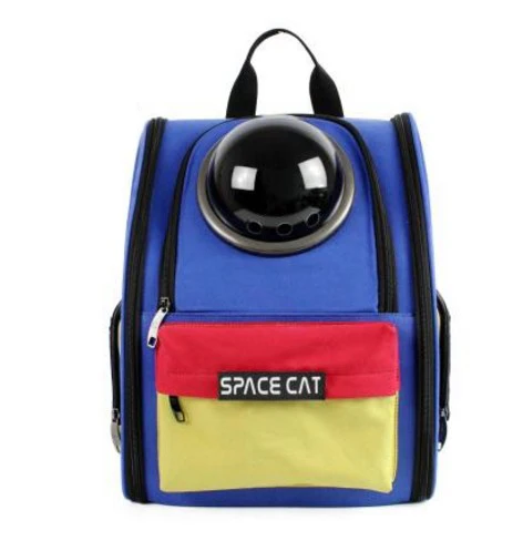 Переноска для собак, сумка в виде кота Pet Travel переноски дышащие плечевые рюкзак для путешествий и Портативный сумка; товары для домашних животных - Цвет: A blue