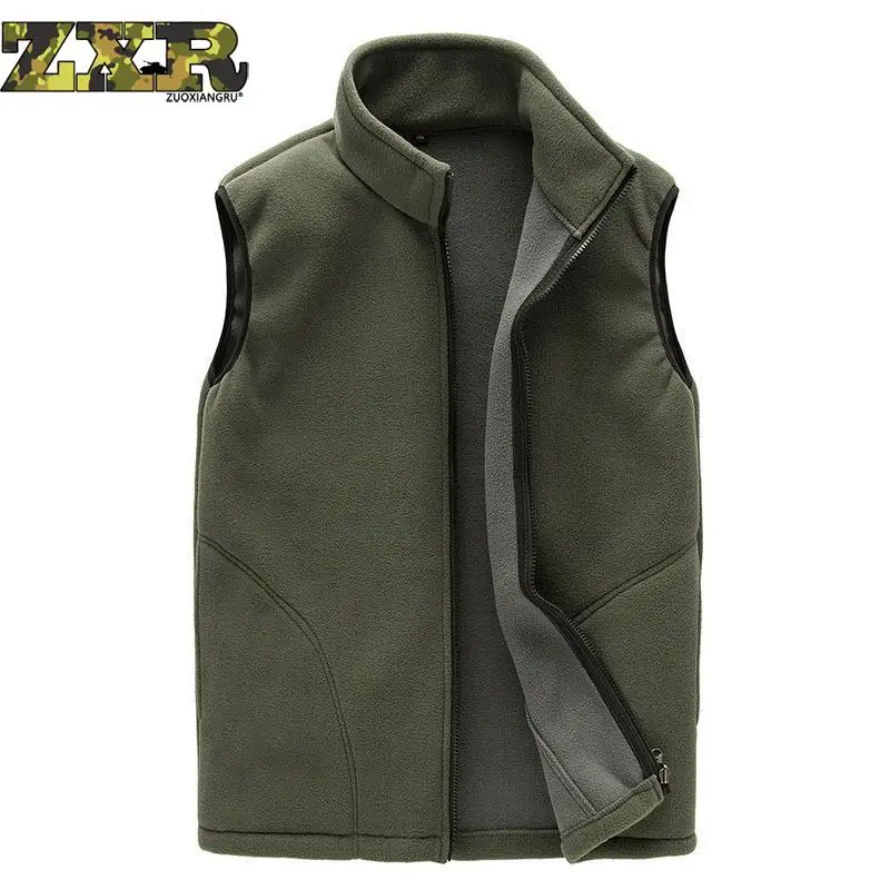 

Mountainskin Men Spring Fleece Softshell Vest Outdoor Coat Hiking Climbing Trekking Fishing Male Sleeveless Jackets