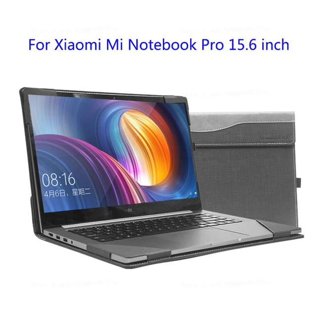Special Offers Laptop Sleeve For Xiaomi Mi Notebook Pro 15.6 Inch PU Leather Tablet PC Protective Cover For Mibook Pro 15 Gift