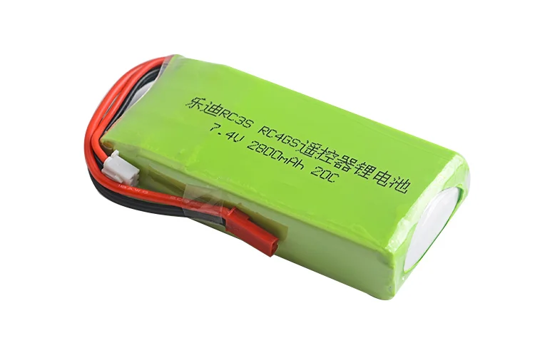 GTFDR Li-Polymer 2S 7.4V 2800mah 20C Lipo Battery For Radiolink RC3S RC4GS RC6GS Transmitter | Игрушки и хобби