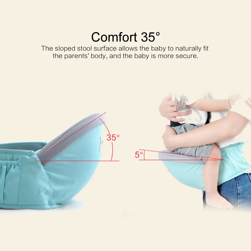 Baby Sling Carrier Accessories Hipsit Waist Stool Ergonomic Big Baby Chair Kangaroo Backpack Newborns Carrying