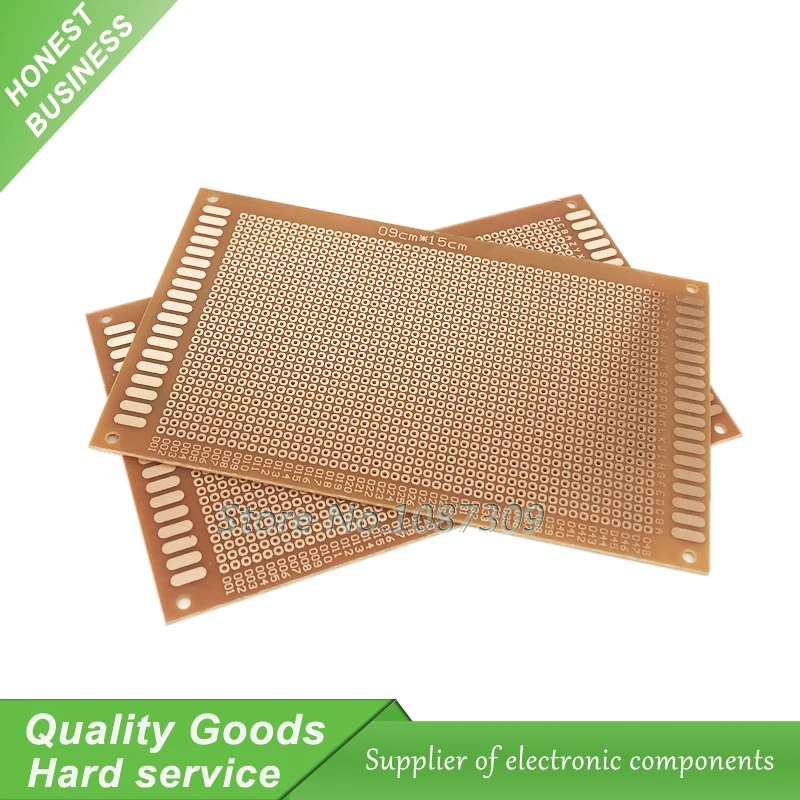 

2PCS 9x15cm 9*15 9cm*15cm DIY Prototype Paper PCB Universal Experiment Matrix Circuit Board