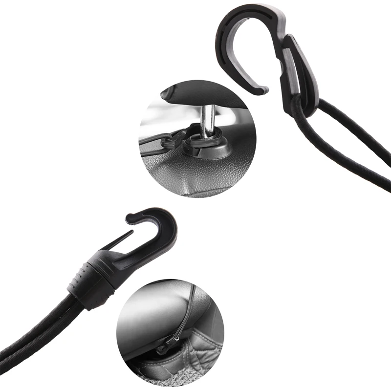 Car Organizer Seat Back Storage Elastic Car Mesh Net Bag Between Bag Luggage Holder Pocket for Car Accessories Organizer Storage