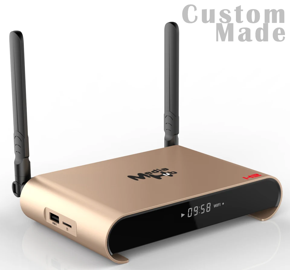 

Custom Made RK3229 Quad core 4K Smart Android 7.1 TV Streaming Box 2GB/16GB Thousands Daily Updated Movies & TV Shows 1GB/8GB