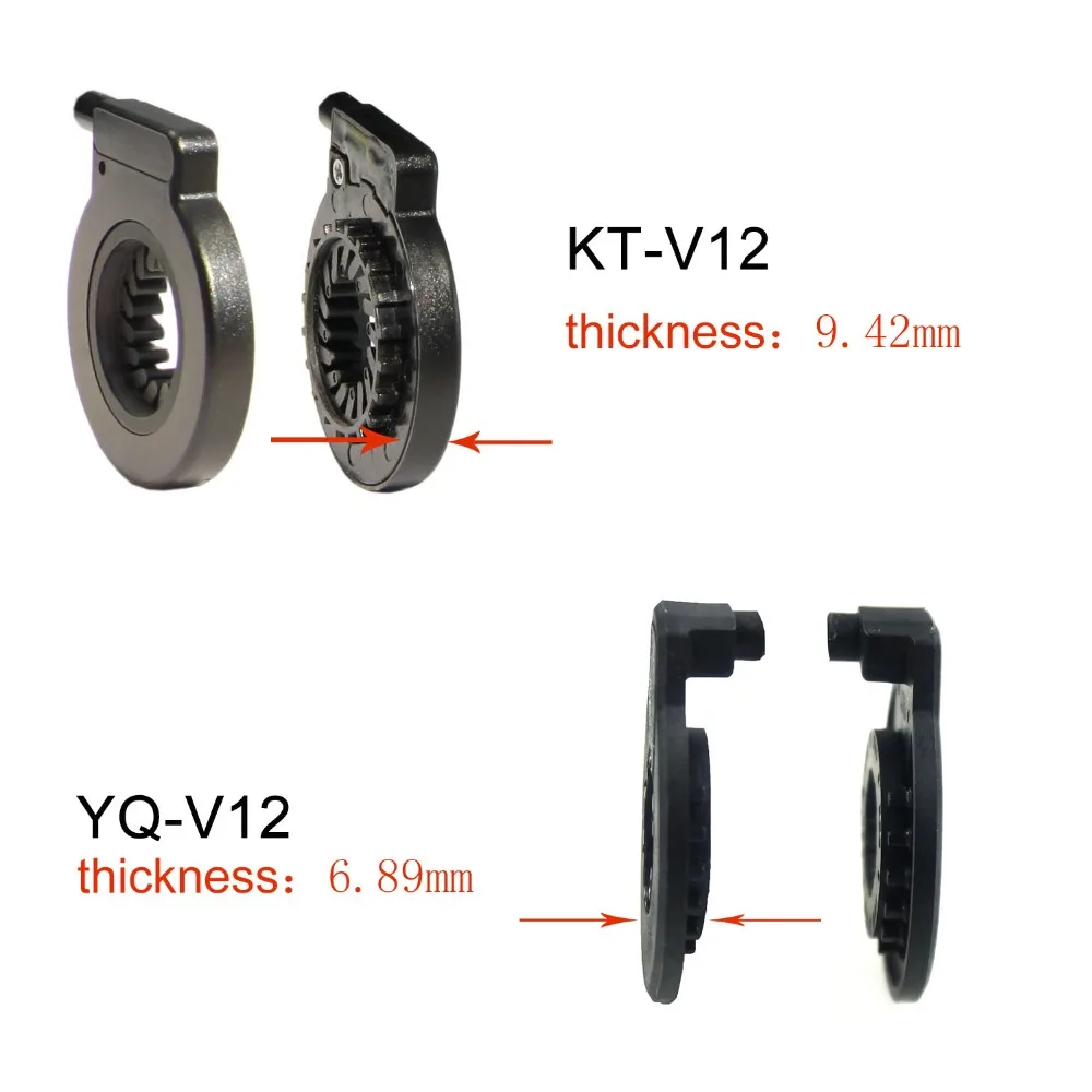 Perfect EJOYQI KT-V12&YQ-V12 Ebike PAS Pedal Assist Sensor 12 Magnets Dual Hall Sensors 12 Signals SM Waterproof Free Shipping 7
