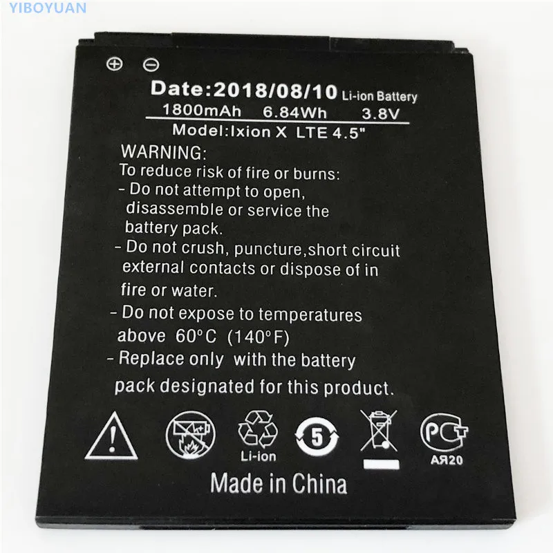 

3.8V 1800mA BP-4C-I BP-4R-I BP-4U-I For DEXP Ixion X LTE 4.5" Battery