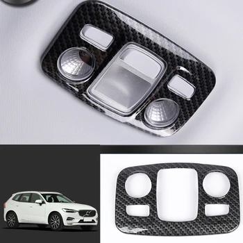 

Carbon Fiber Color Interior Rear Roof Dome Courtesy Lamp Trim 1PCS For Peugeot 3008 GT 5008 GT 2017 2018