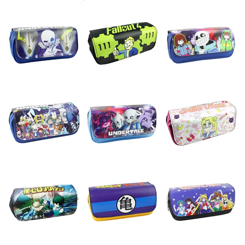

Cartoon pencil case Pokemon Pikachu pencilcase Boutique estuches school supplies estojo Stationery gift Coin Pouch Zipper Bag