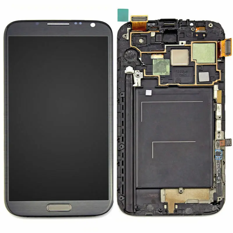 

For Note 2 LCD for Samsung Galaxy Note 2 II i317 N7100 LCD Display Touch Screen Digitizer Assembly Replacement Parts with Frame