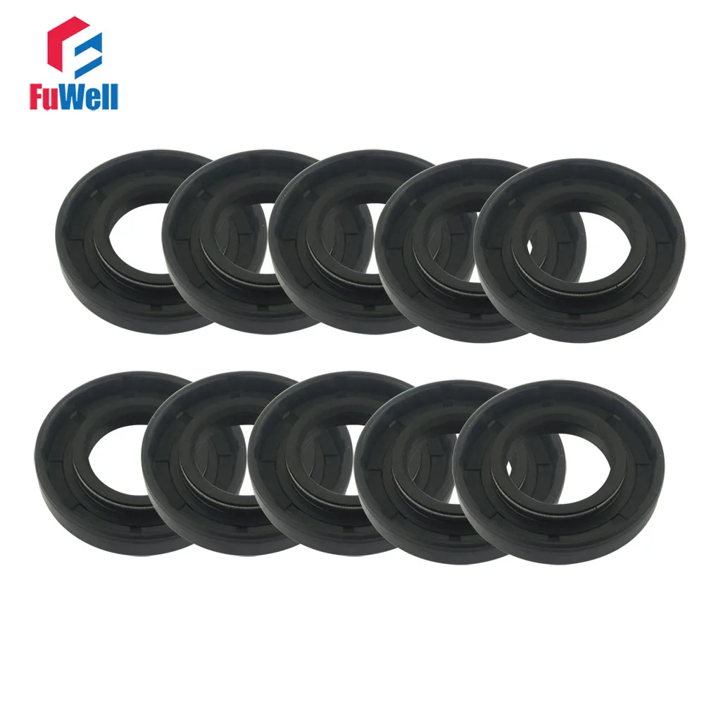 10pcs Skeleton Oil Seal 32x42x10mm /32x44x8/32x45x7/32x45x10/32x47x7/32x50x10mm TC Type NBR Black Radial Shaft Seal Ring Gasket