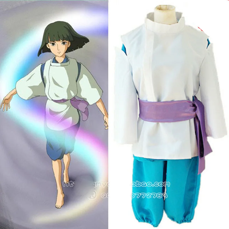 Spirited Away Cosplay Costume In Sen To Chihiro No Kamikakushi Clothes 