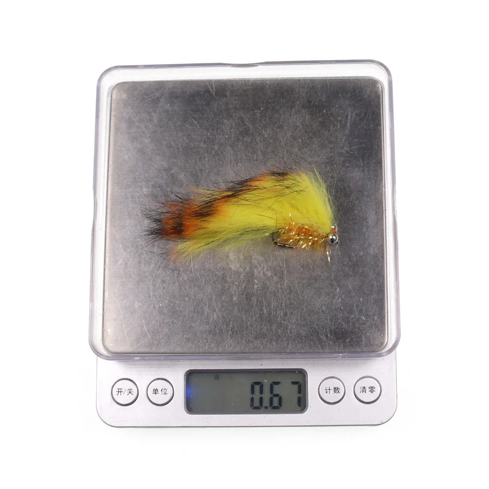 Isca de Pesca de Arco-íris com Voa Isca de Pesca Caixa Streamers Trutas Arco-íris Fly Box 20 Pçs - 4 5 Isca de pesca de arco-íris com voa,