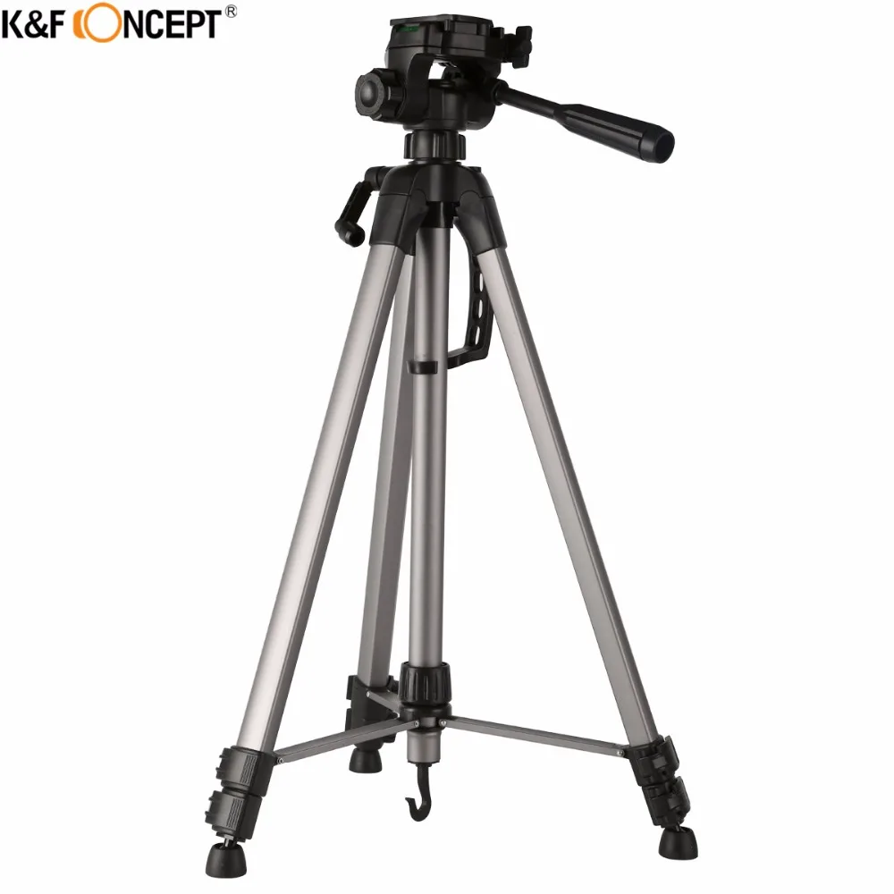 K&F CONCEPT Lightweight Travel Camera Tripod kit 3 Sections with