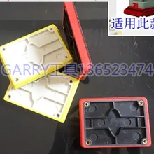 20331 воздушные инструменты Палм орбитальная шлифовальная машина полировщик Tectangle Pad CY-814ZM нм 75*100 мм 3In* 4 дюйма резиновые губки