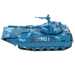 Детские забавные игрушки модель танка с имитацией звуков и огней Танк Игрушка откатная Танк армейский двигатель модель