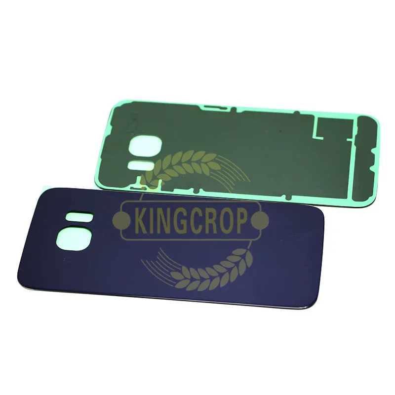 Крышка батарейного отсека для Samsung Galaxy S6 edge G925I G925 G925fGlass задняя крышка запасная