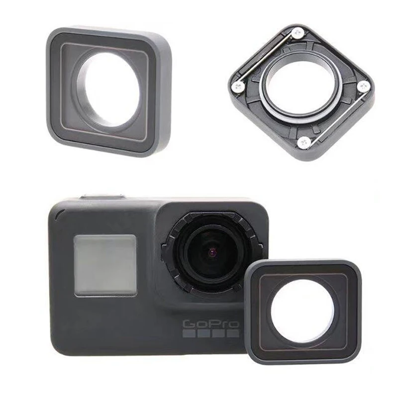 

Go pro Hero5 6 Black Len Cap Ring For Gopro Replacement UV Lens Ring Repair Case Cover Frame For Gopro Hero 5 6 Hero5 Camera